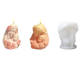 Molde silicona madre con hijo